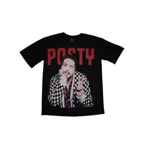 Gallery Dept. x Posty Co Post Malone Graphic Tee Black | Size M | Streetwear Rap